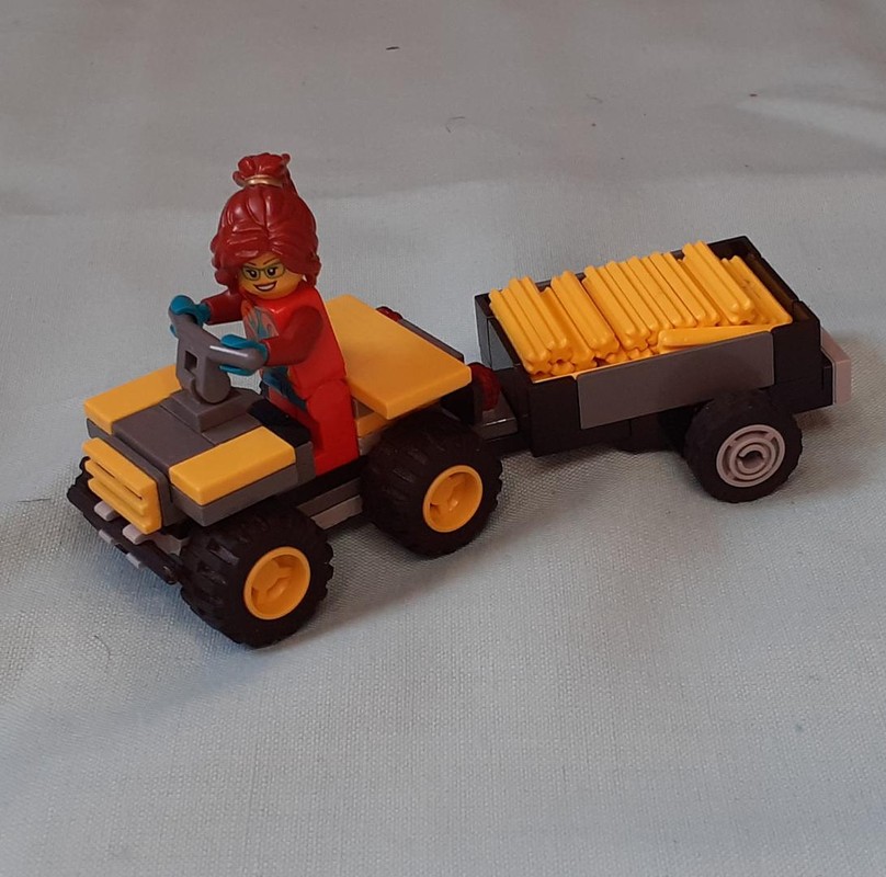 Lego Can-am Quad bike with Trailer