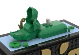 Exotic Green Hippo