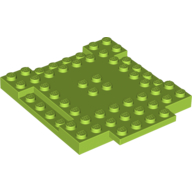 Lego Plate Special 8 x 9 x 2/3 with 1 x 4 Recessed