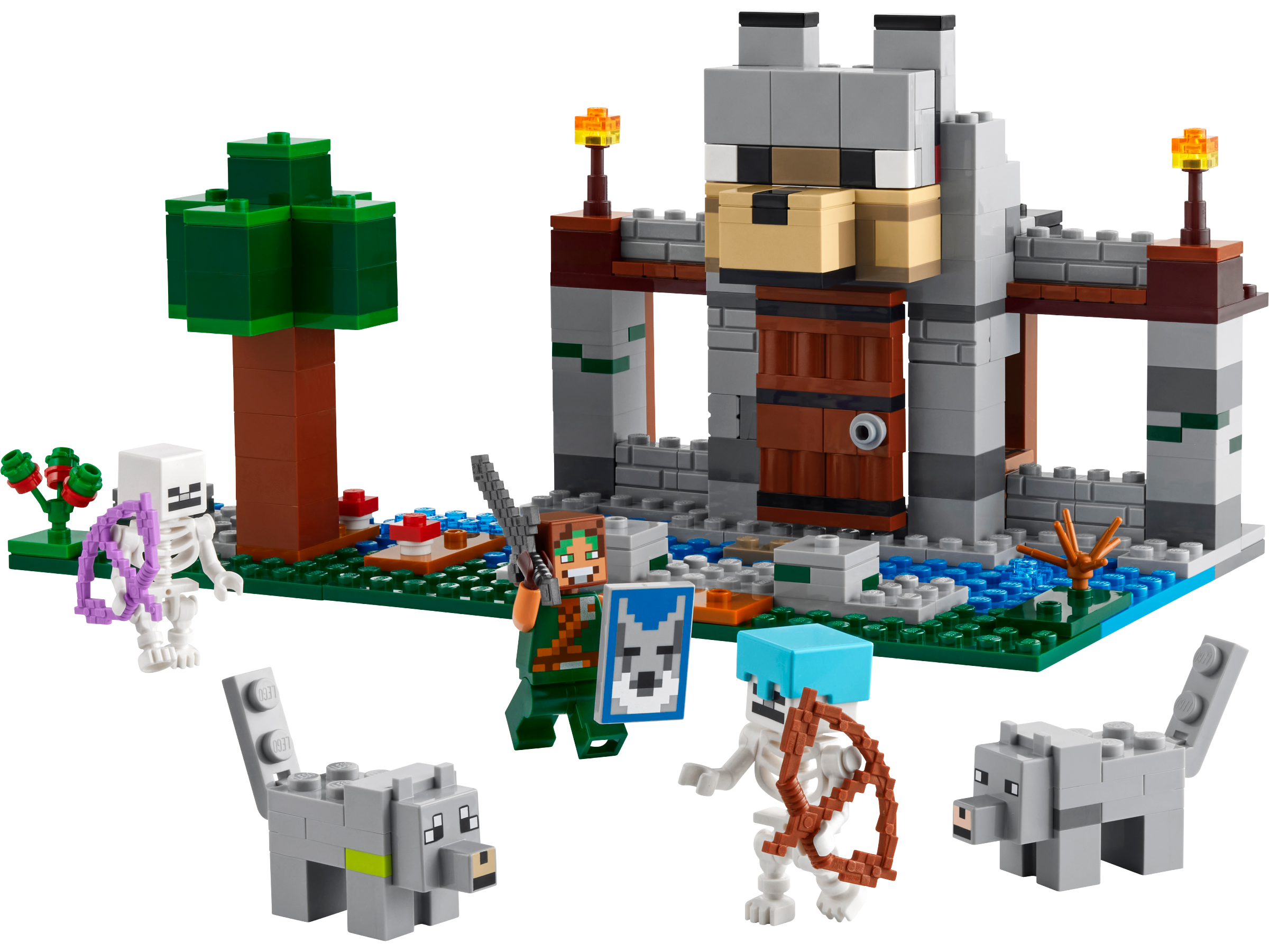 Lego The Wolf Stronghold