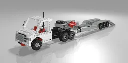 Truck with trailer