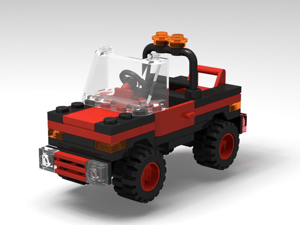 Lego Custom Jeep