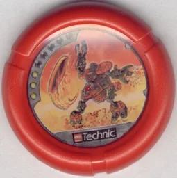 Large Figure Throwing Disk, Torch / Fire, 3 Pips, Torch Throwing Disk Print
