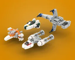 Micro Resistance Starfighters