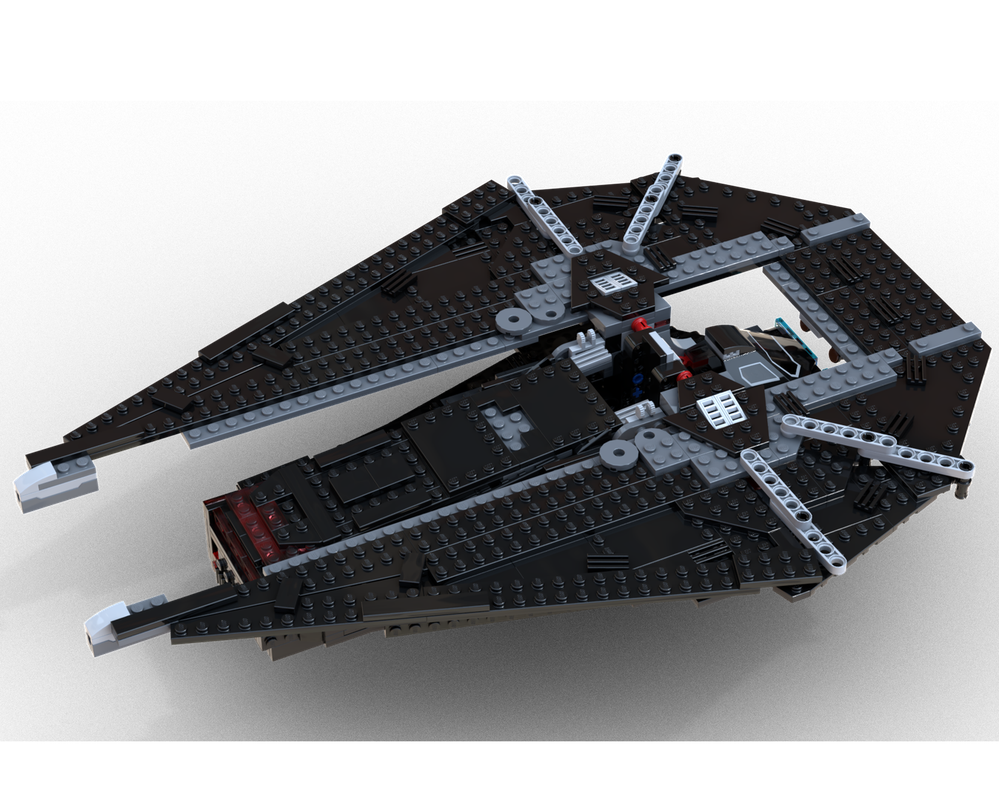 Lego Tie Reaper - alternate of 75256 Krennic's Imperial Shuttle