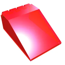 Windscreen 6 x 4 x 2 Canopy / Trans-Red