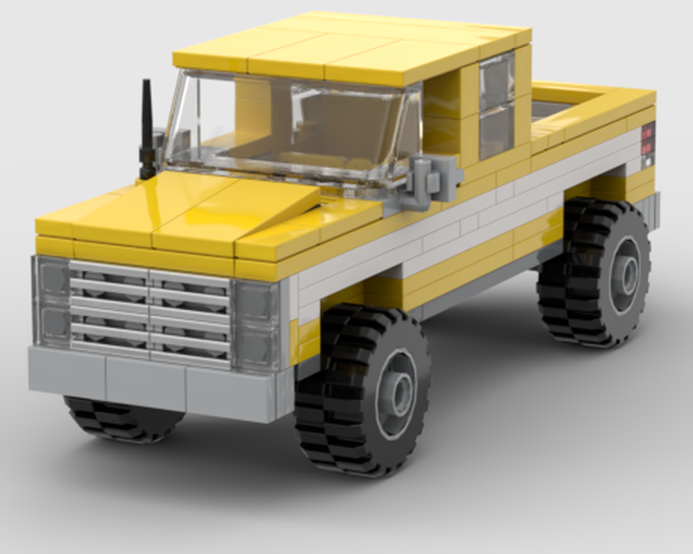 Lego Chevy Squarebody (Extended Cab Short Bed) Squarebody #1