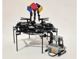 Exploding cube