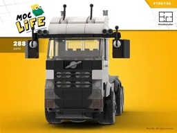 Volvo lorry double axle