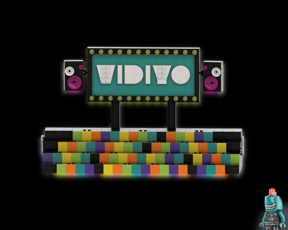 Lego VIDIYO CMF / Bandmates - Minifigures Display Stand