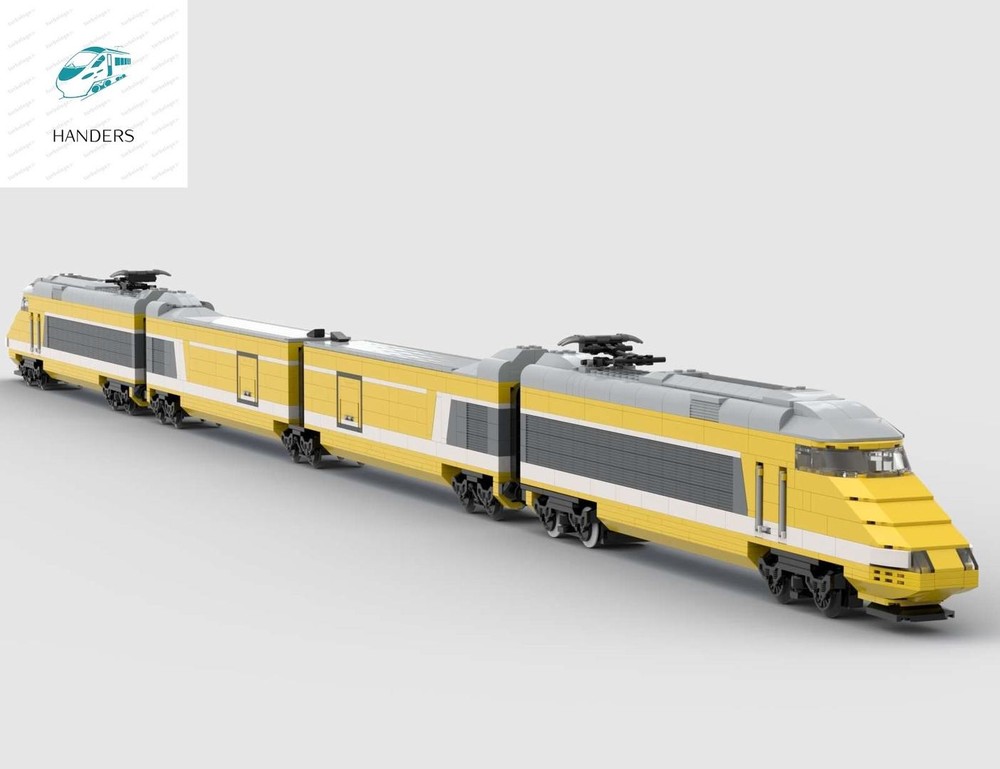 Lego La Poste Train Grande Vitesse