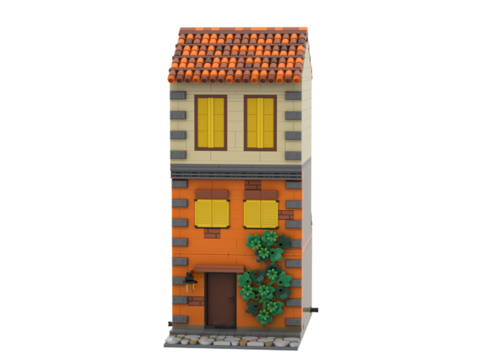 Lego Italian Street Series (Build 9) - No Interior