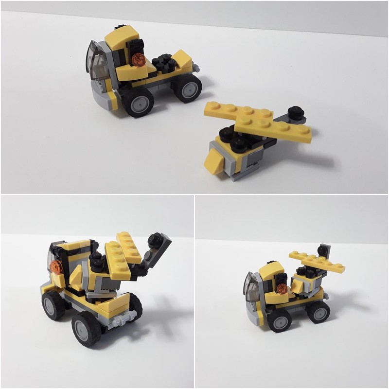 Lego 31014 - Helicopter Truck