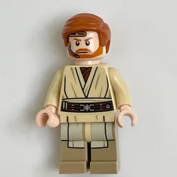 Obi-Wan Kenobi, Dark Tan Printed Legs, Headset