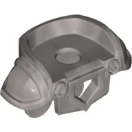 Minifig Neckwear Armor Breastplate with Shoulder Pads Large, Pentagonal Hole in Front and 4 Studs on Back / Flat Silver