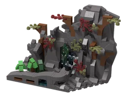 Batcave entrance