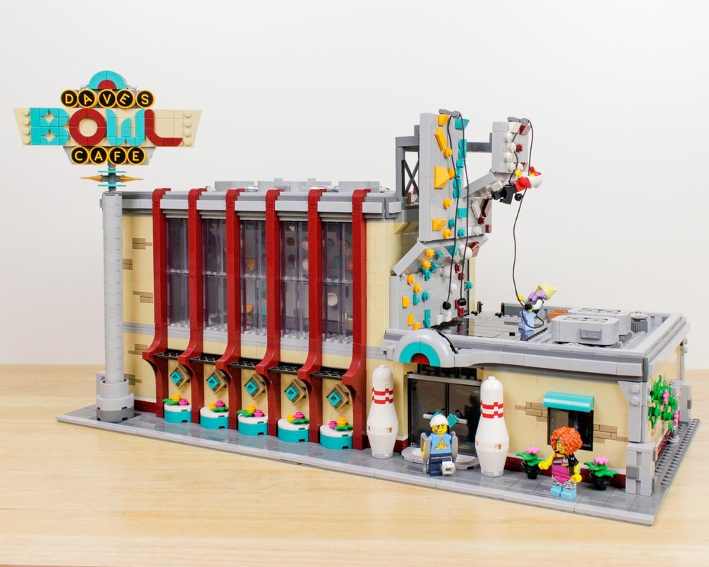 Lego Climbing Gym - 2nd Floor Bowling Alley