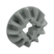 Technic Gear 12 Tooth Bevel / Light Gray