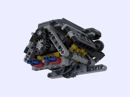 engine W16 Bugatti EB 110 Centodieci