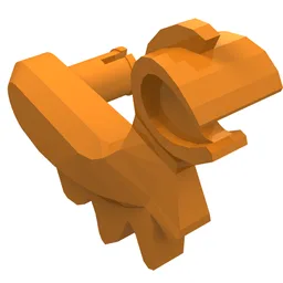 Animal / Creature Body Part, Dinosaur / Dragon Arm, Right / Orange