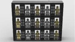 Minifigure Display Case (Stackable)