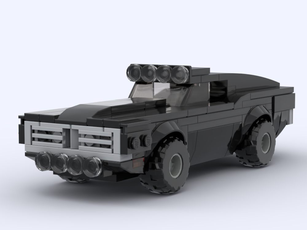 Lego "El Monstruo" 1966 Charger Fastback