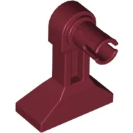 Leg Mechanical - Droid with Technic Pin / Dark Red