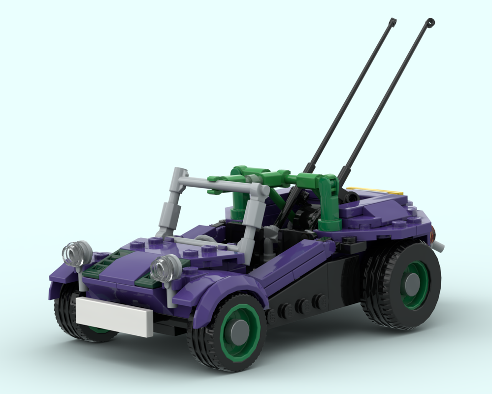 Lego Meyers Manx - Jeremy Clarkson's Beach Buggy 8 stud wide