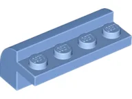 Brick Curved 2 x 4 x 1 1/3 / Medium Blue