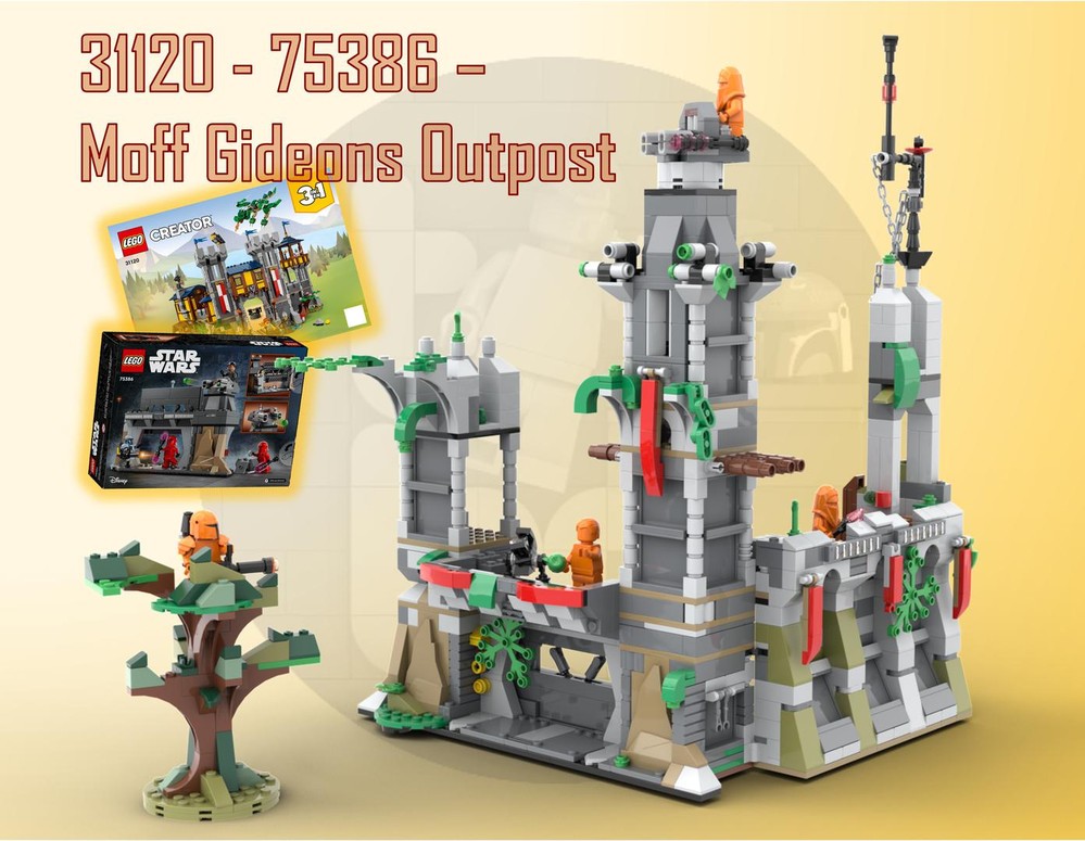 Lego 31120 - 75386 - Moff Gideons Outpost