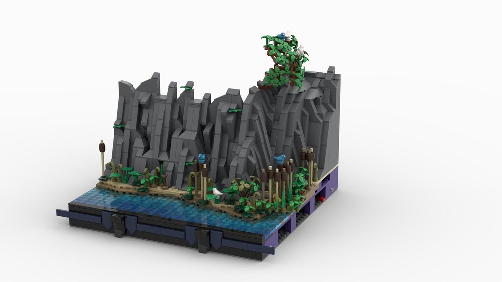 Lego E4 - Shore for my medieval castle