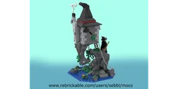 Tensegrety Witch Hut