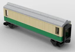 Passenger Train Baggage Car