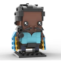 Lando Calrissian MOC Brickheadz