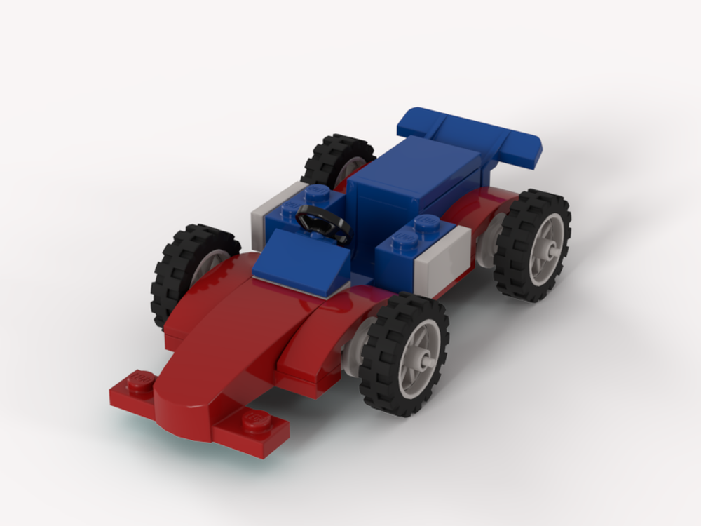 Lego Patriotic Racer