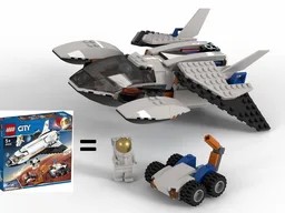 Cargo Shuttle 60226 D-model