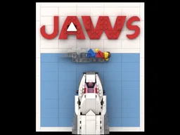 Jaws Movie Poster (table display)