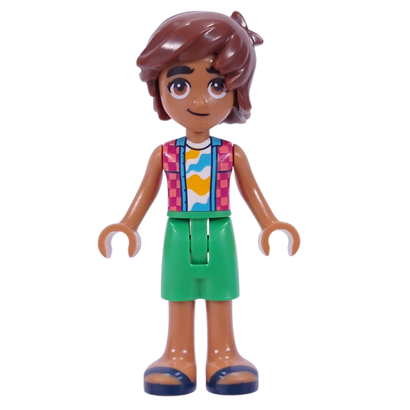 Lego Leo - Coral Shirt, Bright Green Shorts