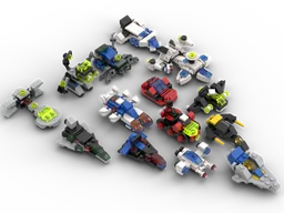 Classic Space Micro Fleet