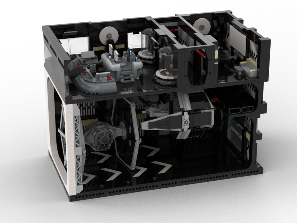 Lego Galactic Empire Death Star Hangar & Command Room
