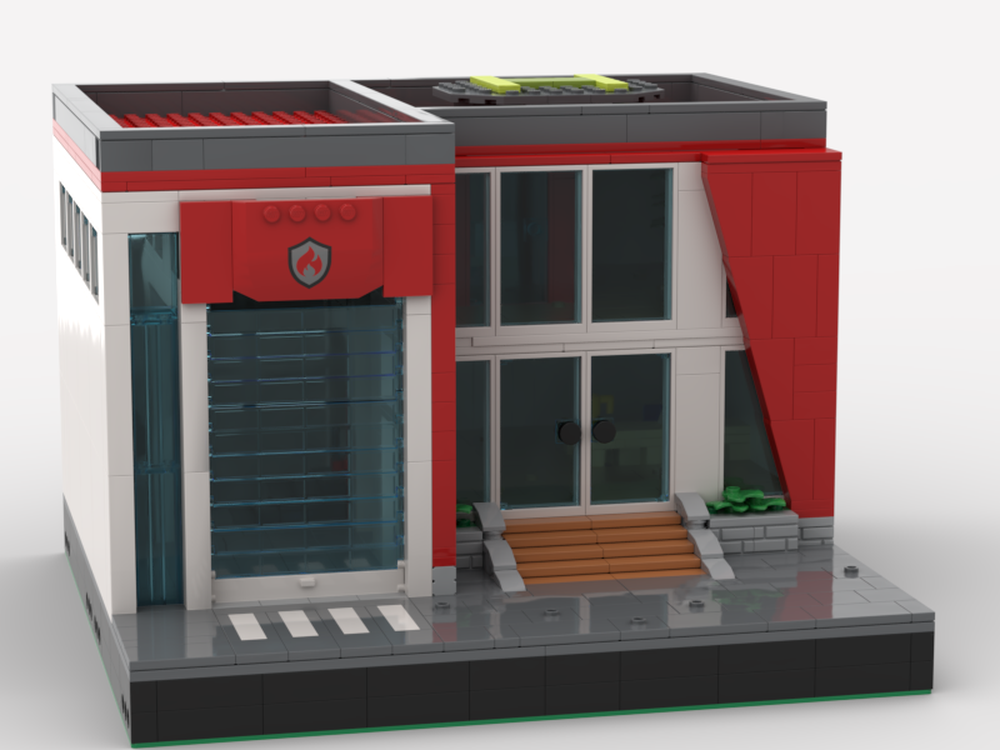 Lego Modular fire station