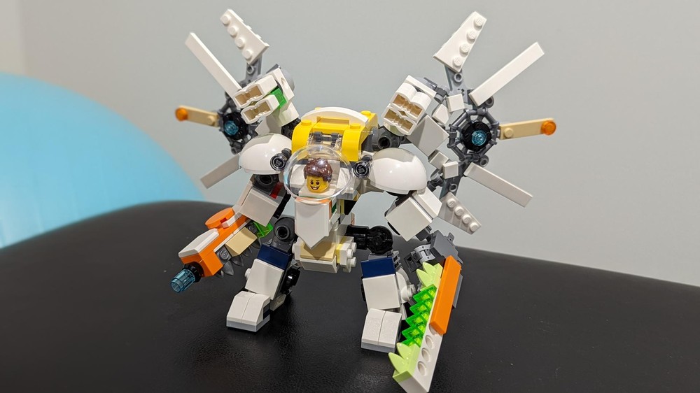 Lego 31115: Full Gear Chibi White Knight