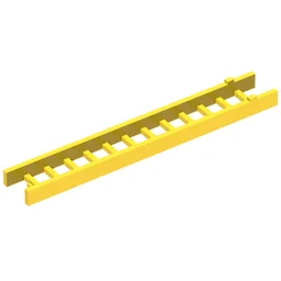 Ladder 10.3cm (collapsed) 2-Piece - Top Section / Yellow
