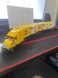 Lego Delivery Truck B-Double trailer moc (60440)