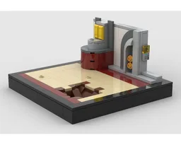 Temple Duel Mini MOC