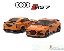 AUDI RS-7 Orange
