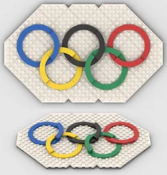 Olympic Rings---The Winter is coming