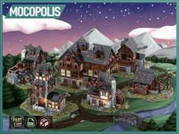 LEGO MOC Medieval Village | PDF instructions (NO PARTS)
