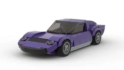 1966 Lamborghini Miura P400 purple