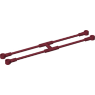 Lego Equipment Stretcher Holder / Dark Red